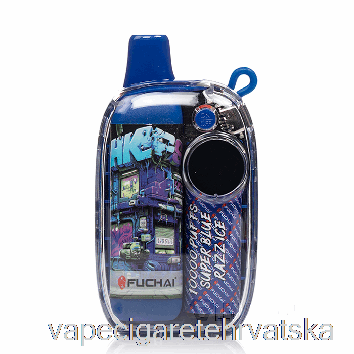Vape Hrvatska Sigelei Fuchai 10000 Disposable Super Blue Razz Ice